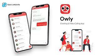 2 App Template| Social Media App | Chatting App Template | Social Networking App | Owly screenshot 1