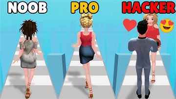 NOOB vs PRO vs HACKER in Salon Rush