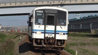 キハ120形300番台山陰線 @出雲神西駅