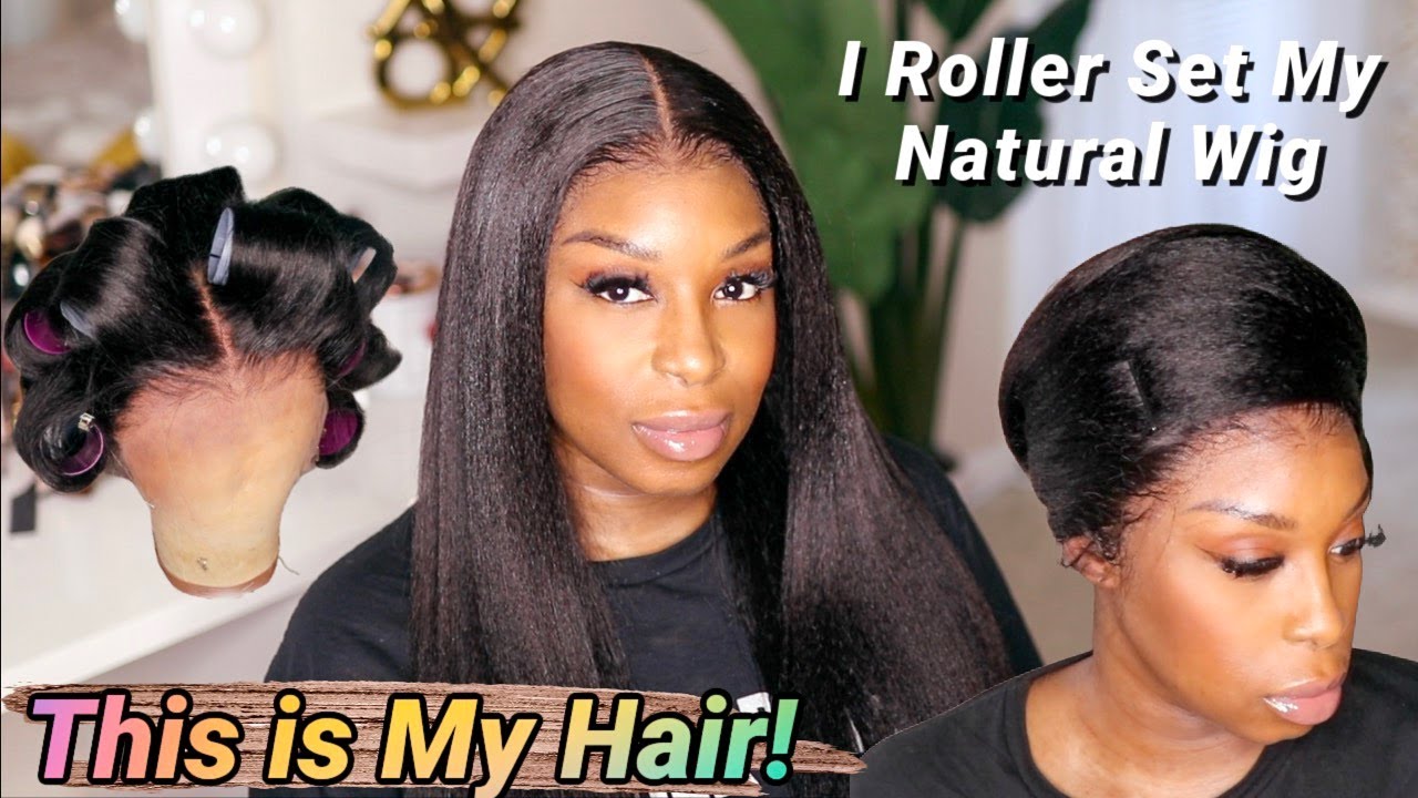 13x6 Kinky Straight Ultra Thin “ Film” Lace Frontal Wig