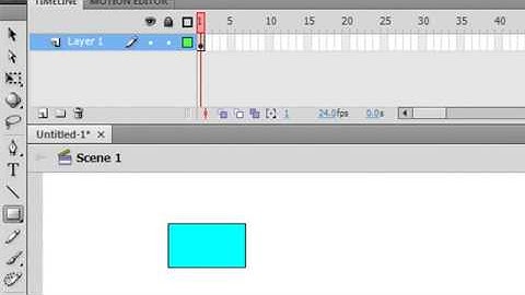 Flash CS4: Interface