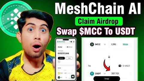 MeshChain Airdrop $MCC Token Swap & Withdrawal Update 🤑 | MeshChain AI Listing Date | MeshChain AI