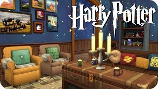 HOGWARTS DORMS | Sims 4 Speed Build (Harry Potter cc)