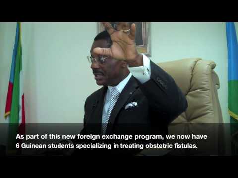 Equatorial Guinea Minister of Health and Social We...