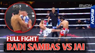 Download Lagu BADI SAMBAS VS JAI !! FULL FIGHT HIGHTLIGHT BYON COMBAT 6 MP3