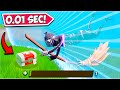 *0.1 SECONDS* LUCKIEST STORM ESCAPE EVER!! - Fortnite Funny Fails and WTF Moments! #1074