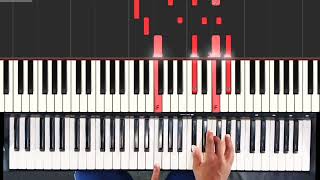 How to play 🎹( you are faithful ohh lord ) || step by step guide