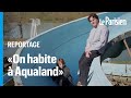 Ces deux frres habitent dans un parc aquatique dsaffect