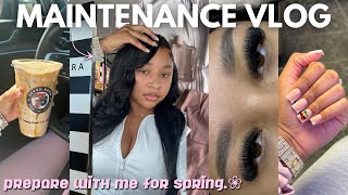 maintenance vlog : prepare with me 4 spring ❀ | appointments, ulta + sephora, spending $$ & more