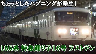 【ちょっとしたハプニングが発生！】185系 特急踊り子16号 ラストラン