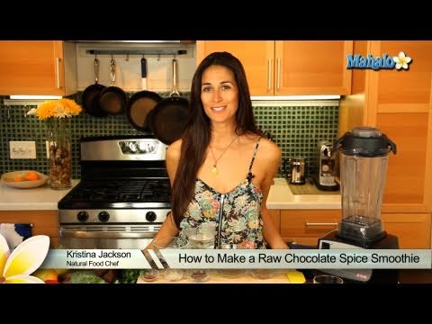 how-to-make-a-raw-chocolate-spice-smoothie