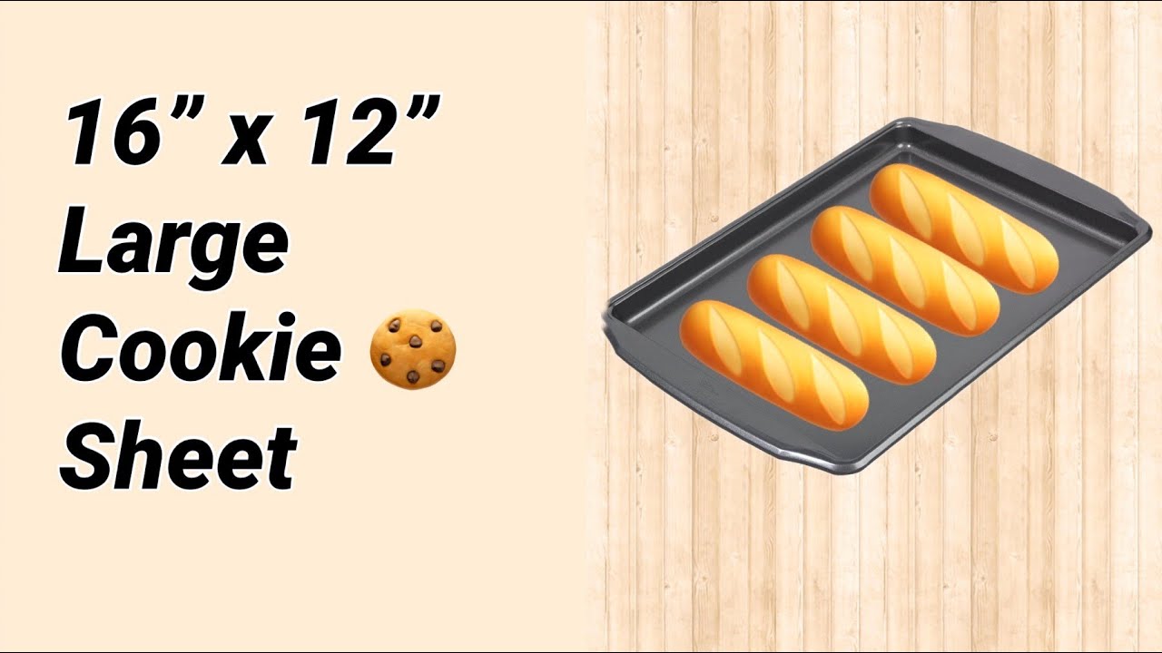 Wilton Bake It Better Non Stick Large Cookie Sheet, 16 x 12 Inch 