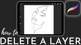 How to Delete a Layer in Procreate | Procreate Tutorial for Beginners