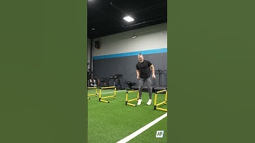 Double Bounce Continuous Lateral Hurdle Jump