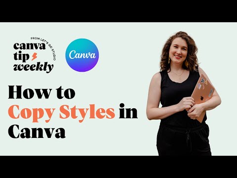 How to Copy Styles in Canva