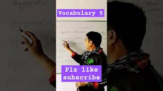 vocabulary 5 shorts english ssc nda