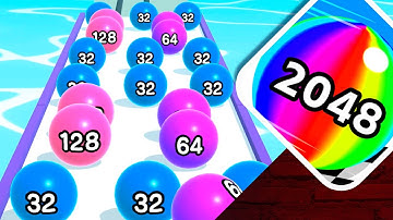 Ball Run 2048 - Android iOS Gameplay - Level 900 to 905