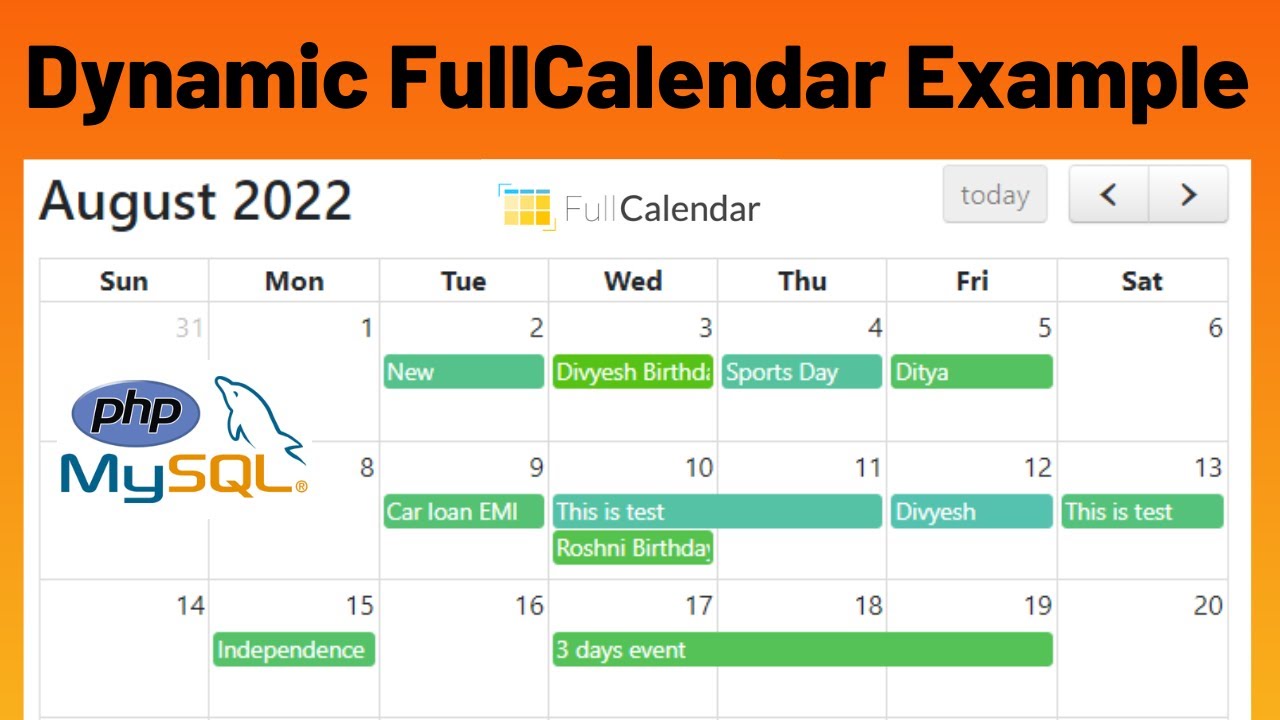 symfony - FullCalendar calendar doesn't display events when