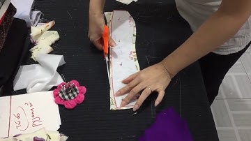 🥦6️⃣. Cách cắt Pyjama nữ / Cắt túi ; ve ; bâu keo.( vải lụa)