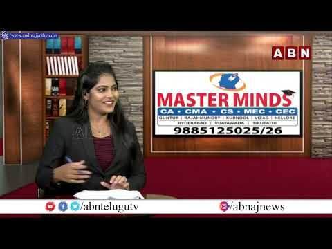Master Minds CA Academy | CA Course - Career Plus | ABN Telugu - ABNTELUGUTV