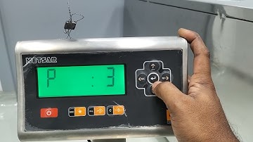 METSAR/SMART  Weighing balance Calibration procedure