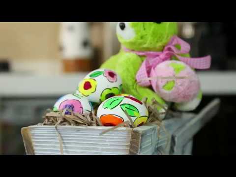 فيديو: طريقة لتزيين بيض عيد الفصح المزخرف