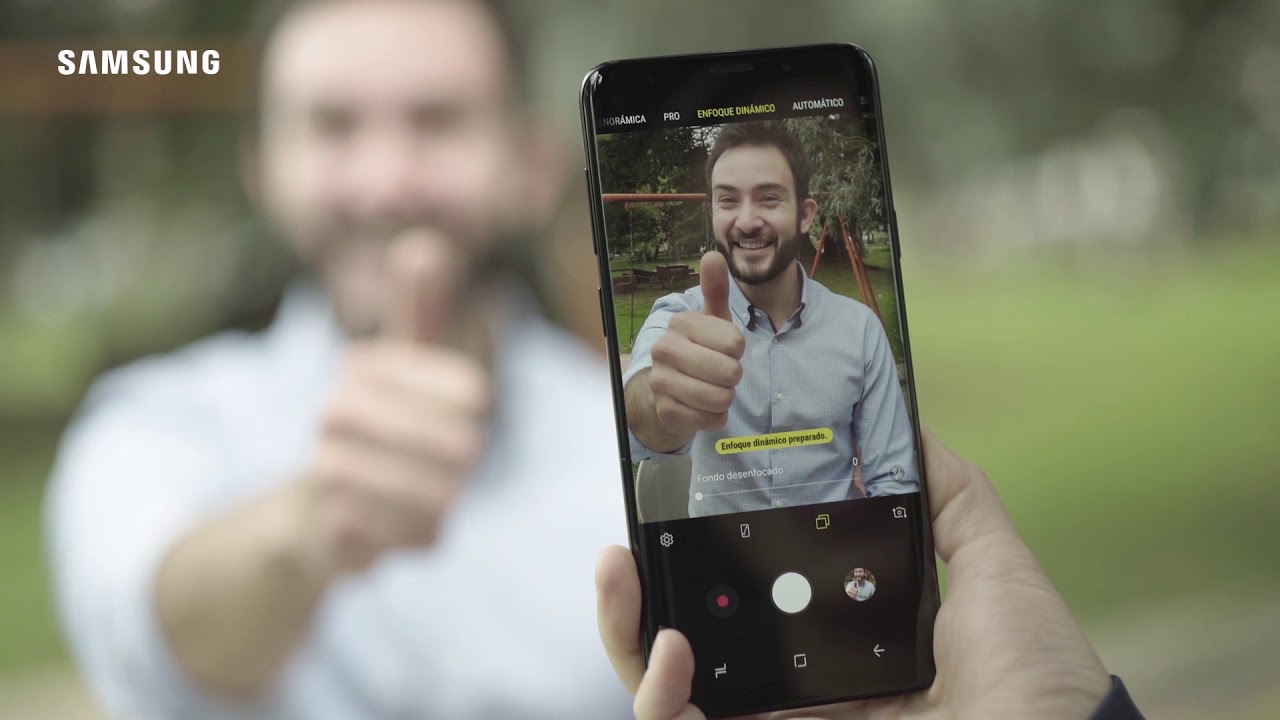 samsung galaxy s9 + камера с динамической фокусировкой