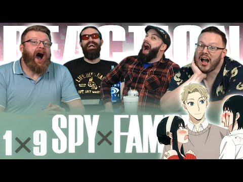 Spy x Family 1x9 REACTION!! "Show Off How In Love You Are"