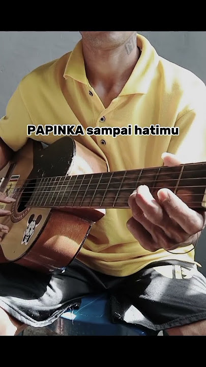 papinka sampai hatimu melodi #gitarcover #gitarklasik