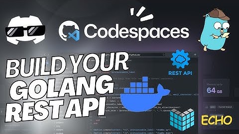 Build Rest API using Golang, Codespaces, Echo, Gorm, SQLite, with Testing and Dockering In Arabic