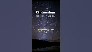 RINTIHAN RASA - UJI RAHSID & DATO' DJ DAVE(1976)High Quality Audio With Karaoke Lyrics