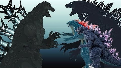 Legendary Godzilla Vs Godzilla Minus One Part 2 / Stick Nodes Animation | (Reaction)