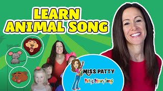 Download Lagu Learn Animal Songs for Children and Kids | If I Were An Animal nursery rhymes | Patty Shukla MP3
