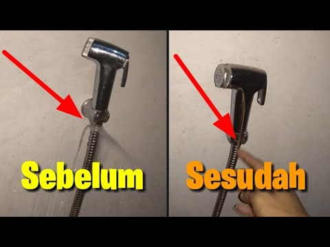Cara sederhana perbaiki kran toilet yang rembes