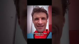Thomas Müller message to Real Madrid for the semifinals #shorts #football #realmadrid #bayernmunich