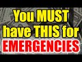 Keeping CASH for EMERGENCIES – What you NEED to know!