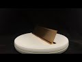 Video: Gold Desk Name Holder 2" x 8" - NPH13-G