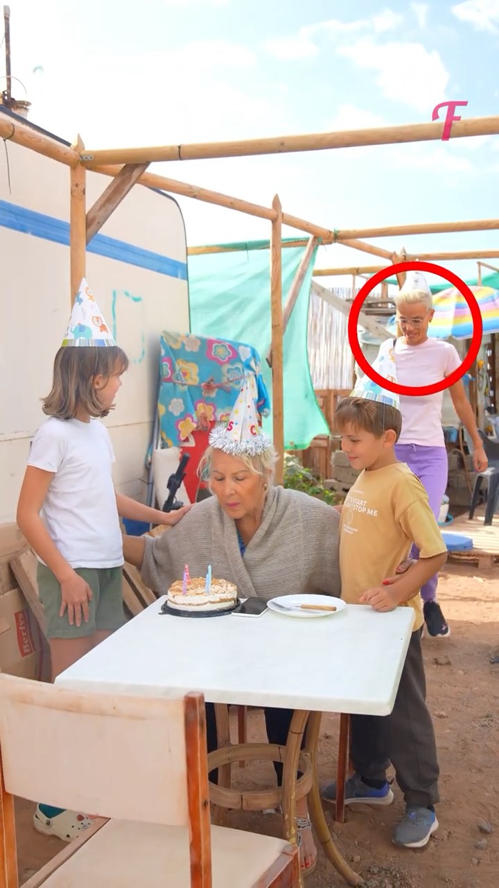 Grandkids Pull Off AMAZING Birthday Surprise That Made Grandma Cry! #shorts
