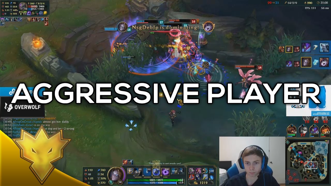 C9 Jensen - AGGRESSIVE PLAYER - Solo Queue Highlights & Funny Moments