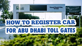 How to Register Car for Abu Dhabi Toll Gates | Darb Installation Guide screenshot 5
