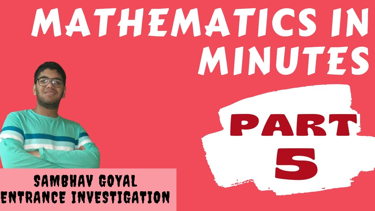 Distribution of Alike objects || Mathematics in Minutes || Part 5 - YouTube