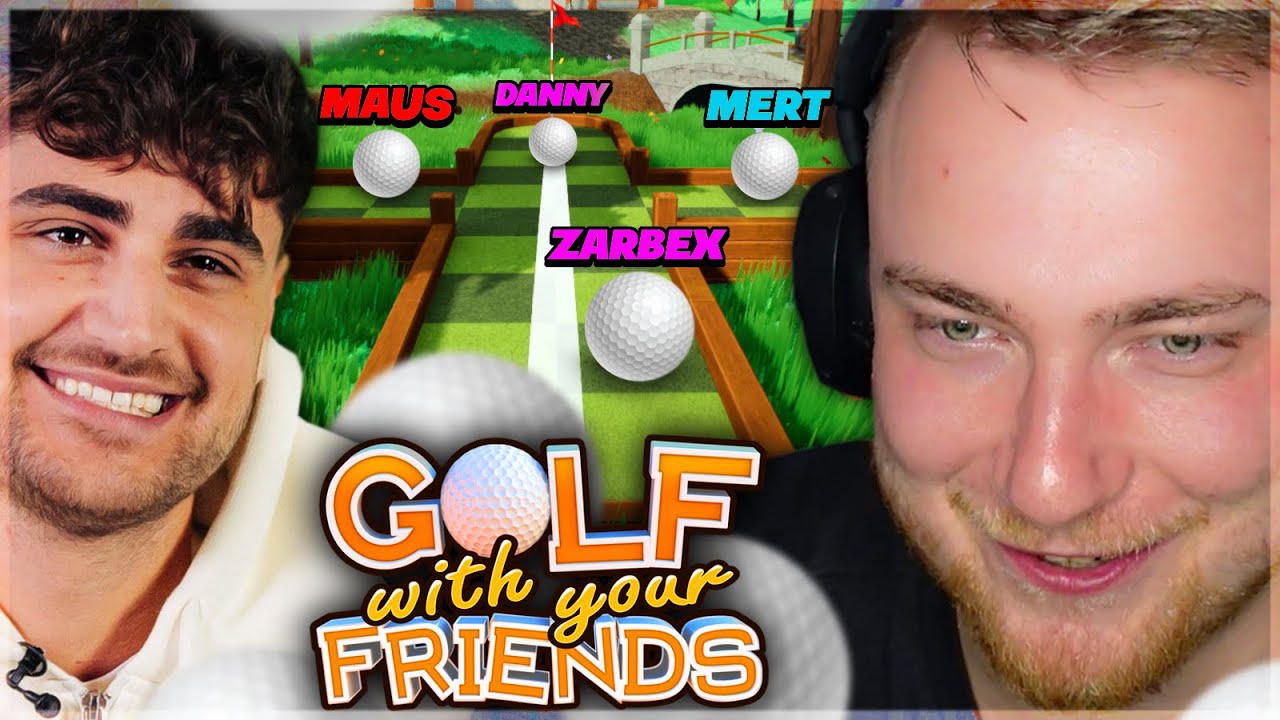 ⛳ CRAZY RUNDE beim MINIGOLF! 😍 mit Eli, Zarbex, Mert, Maus & Jussef 🔥 | SolutionPlayz