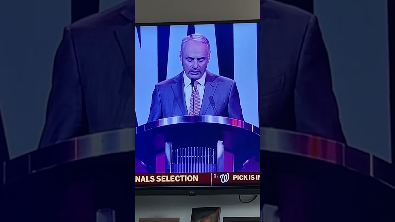 MLB Draft - Nationals #1 Draft Pick Reaction 