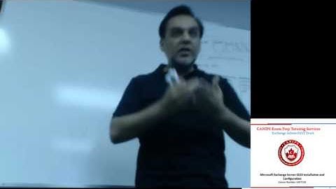 exchange 2010 class day 1 - part 1