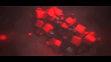 Free intro 3D RED Intro Template After Effects & Cenema 4D