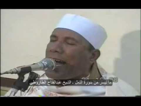 تلاو خاشعة  ما تيسر من سورة النمل  الشيخ عبدالفتاح الطاروطي