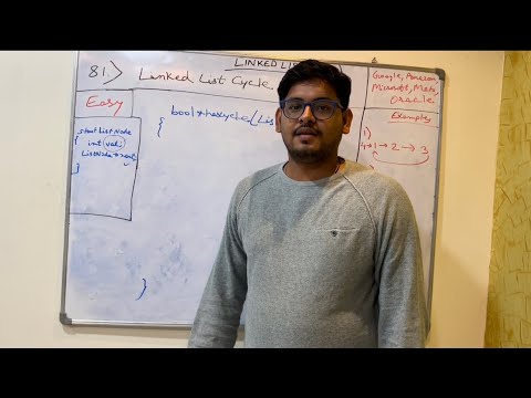 81. Linked List Cycle I | Linked List | Problem Solving - YouTube