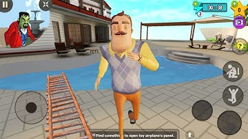 Scary Stranger 3D - New Levels Update New Chapter Hello Neighbor and Mr Grumpy Android Gameplay