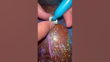 Drawing but on the KEYBOARD with markers! G is for gumball! Part 2