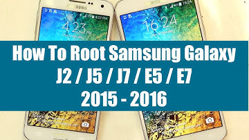 Root Samsung Galaxy J5 / E5 / E7 / J7 (Kitkat 4.4.4 & Lollipop 5.1.1)